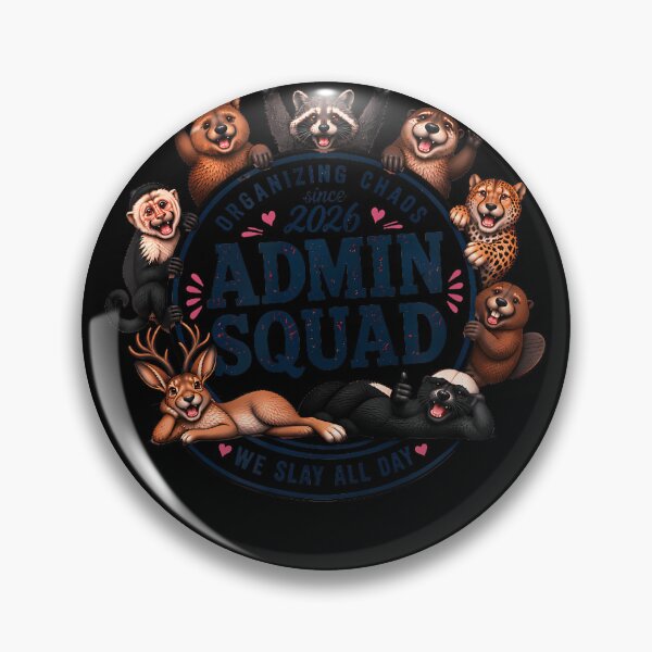 Item preview, Admin Squad Organizing Chaos designed and sold by Strow--bary.