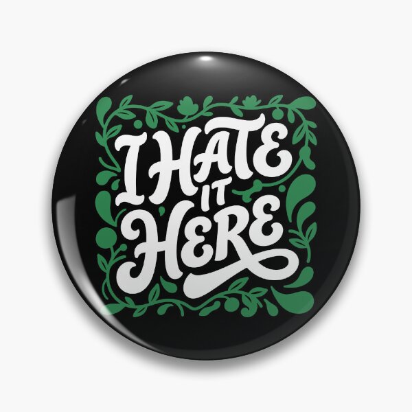 Item preview, I Hate It Here - Retro Lettering. #3 designed and sold by EunsooLee.