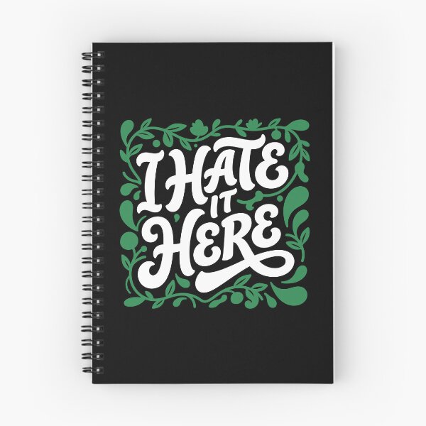 Item preview, I Hate It Here - Retro Lettering. #3 designed and sold by EunsooLee.