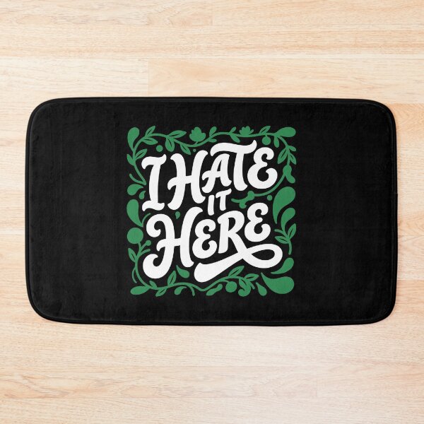 Item preview, I Hate It Here - Retro Lettering. #3 designed and sold by EunsooLee.