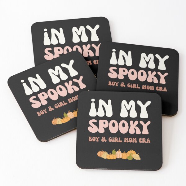 Item preview, Trendy In My Spooky Boy And Girl Mom Era Halloween Family designed and sold by mumchaosdesigns.