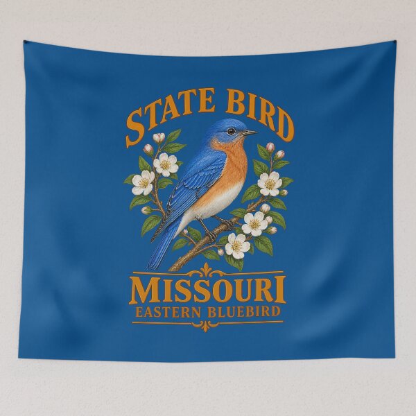 Item preview, MO Vintage Emblem Eastern-Bluebird Pride designed and sold by taiche.