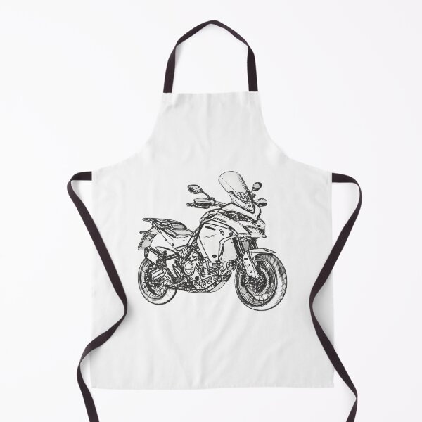 Item preview, Multistrada Silhouette Motorcycle Design for Touring and Dual Sport Enthusiasts designed and sold by MGOE.