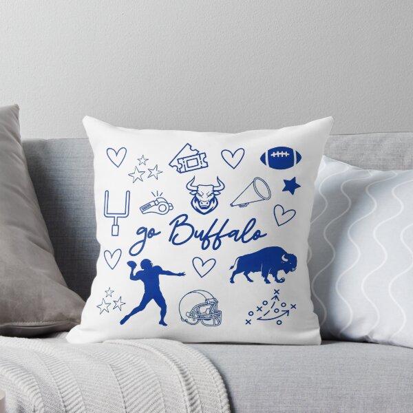 Item preview, Go Buffalo Football Fan Doodles designed and sold by GrausQuinn.