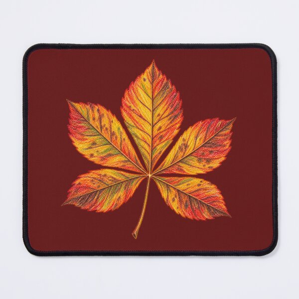 Item preview, Chestnut leaf in autumn colors designed and sold by JOANNASKAH.