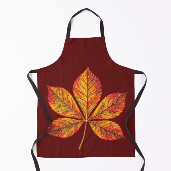 Item preview, Chestnut leaf in autumn colors designed and sold by JOANNASKAH.