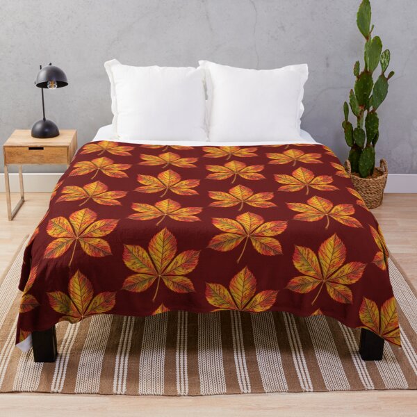 Item preview, Chestnut leaf in autumn colors designed and sold by JOANNASKAH.