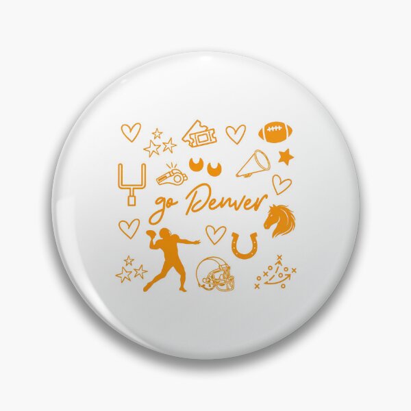 Item preview, Denver Fan Doodle Football Graphic Sweat designed and sold by marlineseu.
