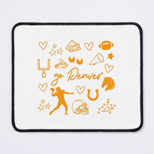 Item preview, Denver Fan Doodle Football Graphic Sweat designed and sold by marlineseu.