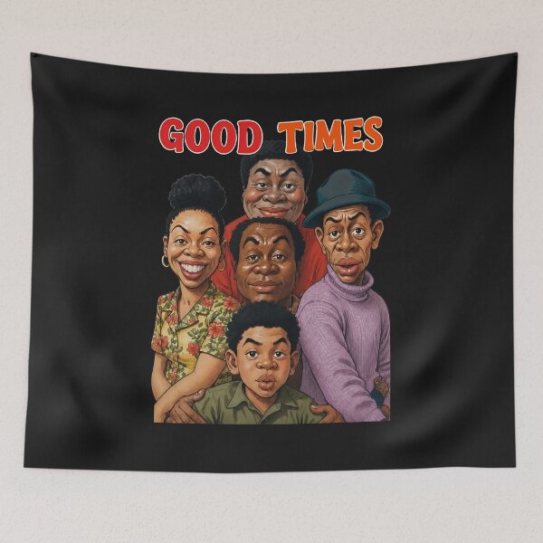 Item preview, Good Times Cast Caricature designed and sold by NicoleRzepka12.