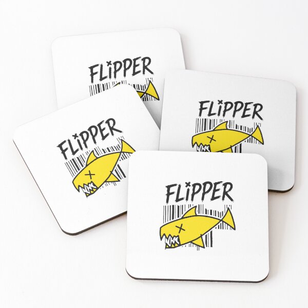 Item preview, Flippers Sharks Barcode  designed and sold by CressidaRook.