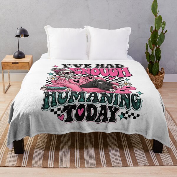 Item preview, Enough Humaning Today designed and sold by doddle&bloom.