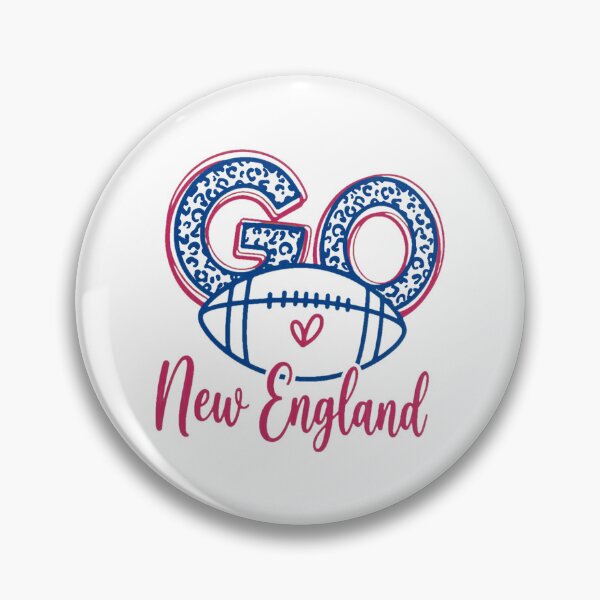 Item preview, Go New England Sports Fan Football Tee designed and sold by GrausQuinn.