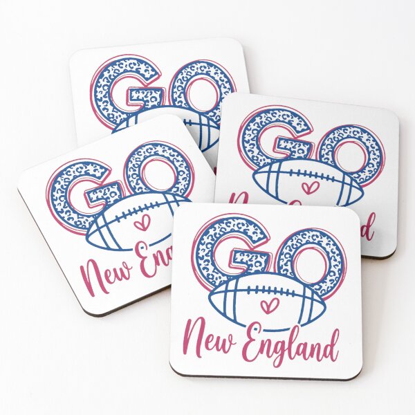 Item preview, Go New England Sports Fan Football Tee designed and sold by GrausQuinn.