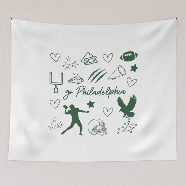 Item preview, Philly Football Fan Doodle Design designed and sold by KuickPiet.