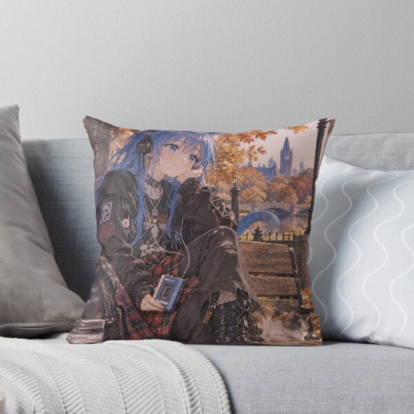 Item preview, Grunge Catgirl in Golden Autumn Aesthetic designed and sold by ZetaDream.
