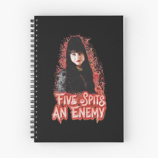 Item preview, Five For Spits An Enemy Gothic Portrait Splatter  designed and sold by NicoleRzepka12.
