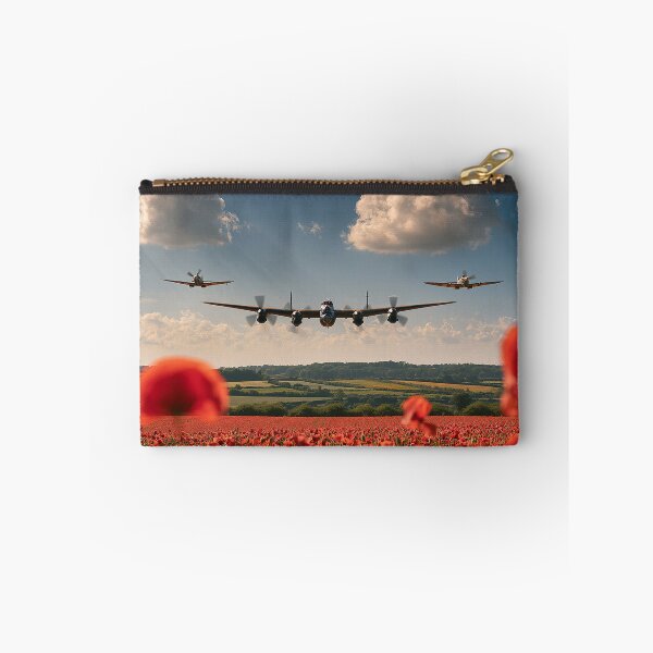 Item preview, Battle Of Britain Memorial Flight Over The Poppies  designed and sold by Skyframe Aviation.
