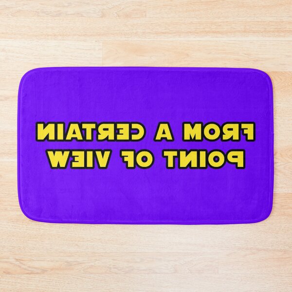 Item preview, From a Certain Point of View Mirror Imaged designed and sold by Karate Octopus.