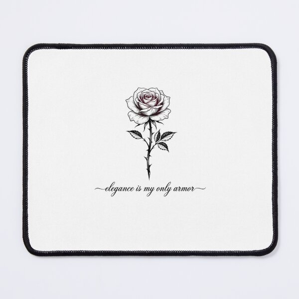 Item preview, Elegance Is My Only Armor Aesthetic T-Shirt designed and sold by Art Solom.