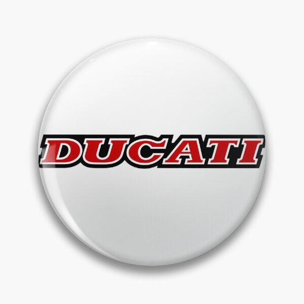 Item preview, Retro Ducati Logo Design with Vintage Style for Motorcycle Enthusiasts designed and sold by MGOE.