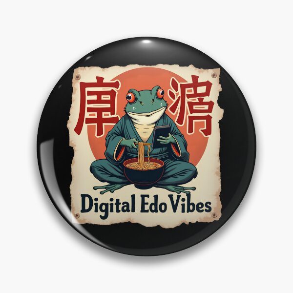 Item preview, Grumpy Frog Eating Ramen designed and sold by Majerdesign.