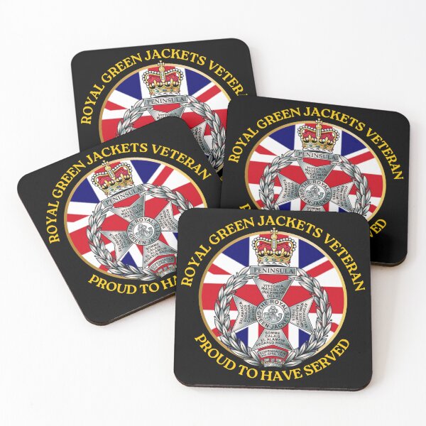 Item preview, Royal Green Jackets Veteran Proud to have Served designed and sold by Bootneckstore.
