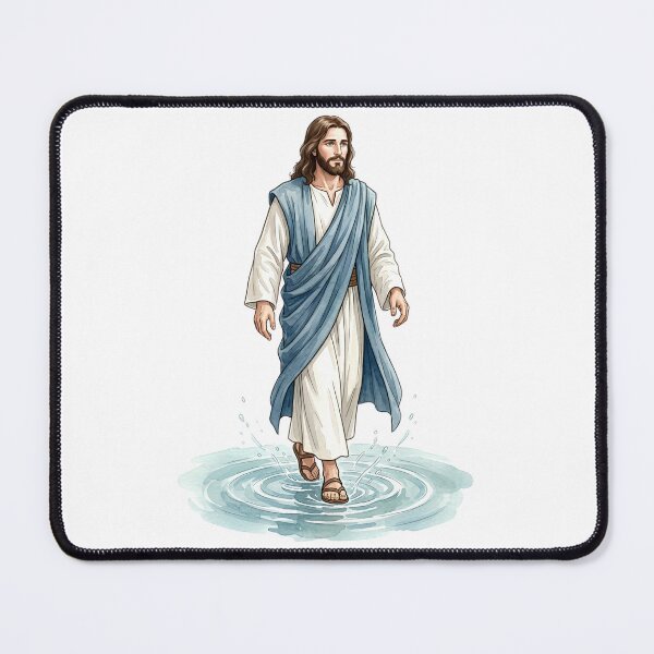 Item preview, Jesus Walking on Water Christian  designed and sold by stylishdzign.