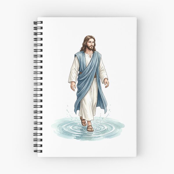 Item preview, Jesus Walking on Water Christian  designed and sold by stylishdzign.
