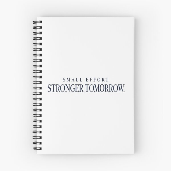 Item preview, Small Effort Stronger Tomorrow Minimal Fitness Quote designed and sold by PhylonBoxx.