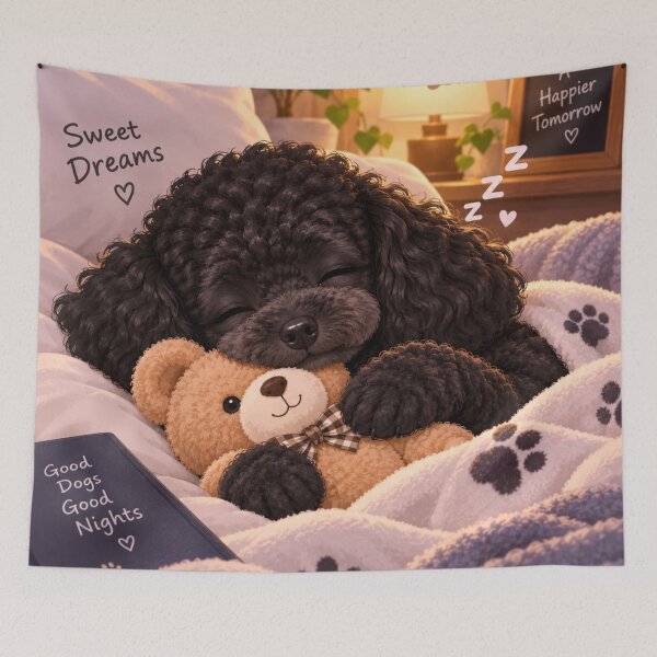 Item preview, Puppy & Sleeping designed and sold by BlackDotBunny.