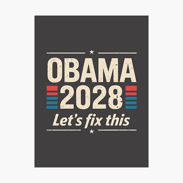Item preview, Inspirational Barack Obama Portrait Artwork with Motivational Style designed and sold by The Statement Lab.