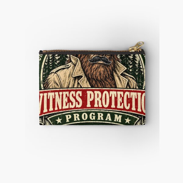 Item preview, Bigfoot Witness Protection Program – Sasquatch Cryptid Affairs designed and sold by Cohaagens Bazaar.