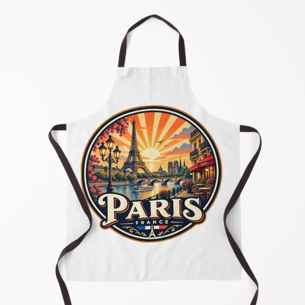 Item preview, Paris France Vintage Travel Poster designed and sold by timiparkerart.