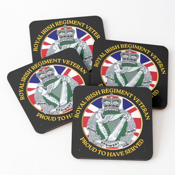 Item preview, Royal Irish Regiment Veteran Proud to have Served designed and sold by Bootneckstore.