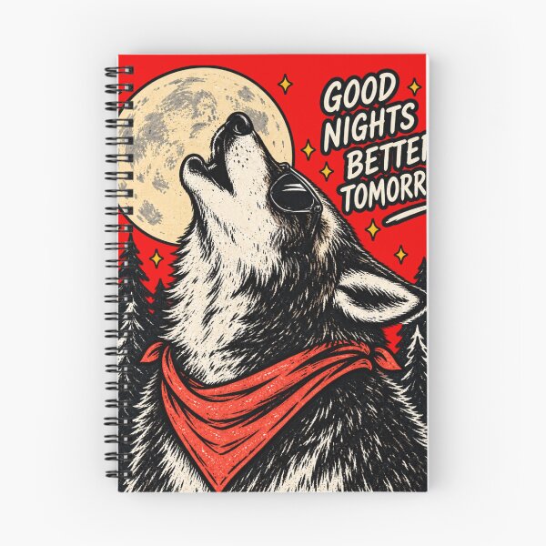 Item preview, Good Nights Better Tomorrows Wolf designed and sold by Houldi.