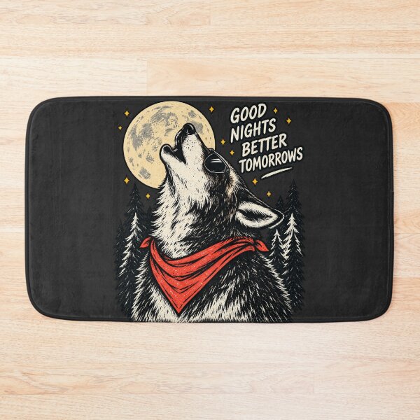 Item preview, Good Nights Better Tomorrows Wolf designed and sold by Houldi.