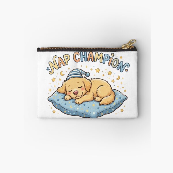Item preview, Nap Champion Sleepy Dog Funny Cute Design designed and sold by meghnad.