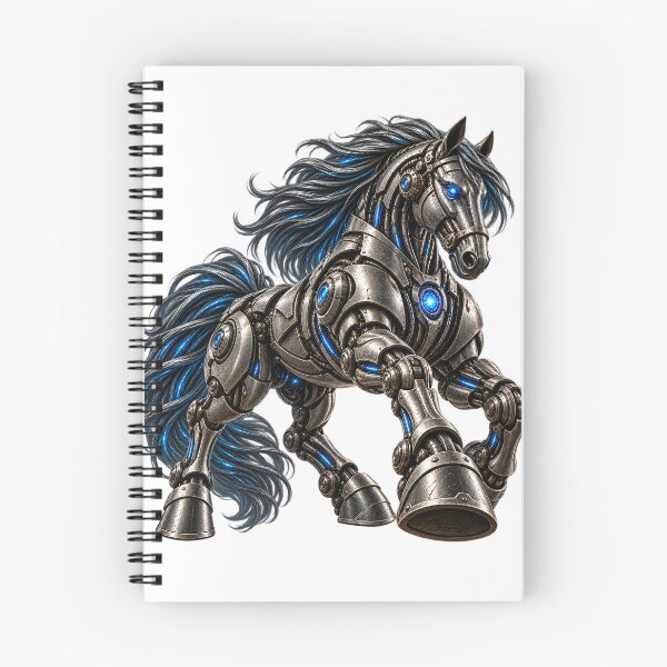 Item preview, Steel Horse – Mechanical Cyberpunk Warhorse designed and sold by SteelCoat Studio.
