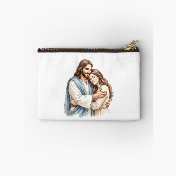 Item preview, Jesus Embrace Watercolor Christian  designed and sold by stylishdzign.