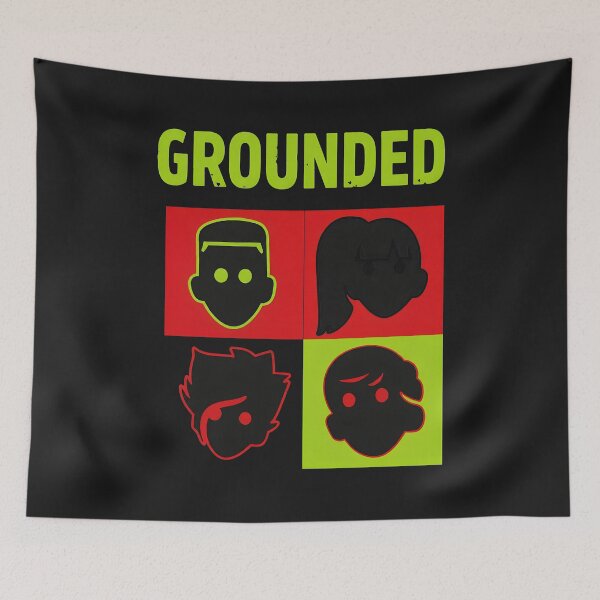 Item preview, Grounded Retro Cartoon Portraits Neon Green  designed and sold by NicoleRzepka12.