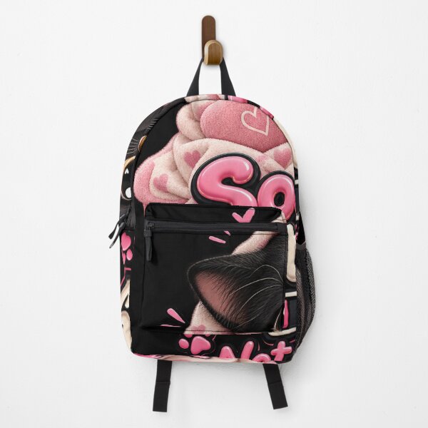 Item preview, Social Battery Not Found – Cute Black Cat Wrapped in Cozy Pink Blanket | Funny Introvert Cat Lover Gift designed and sold by Shuvra Gain.