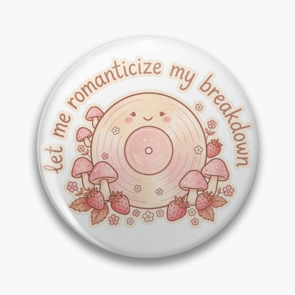 Item preview, Let Me Romanticize My Breakdown – Cute Kawaii Mushroom Design designed and sold by MoodLay.