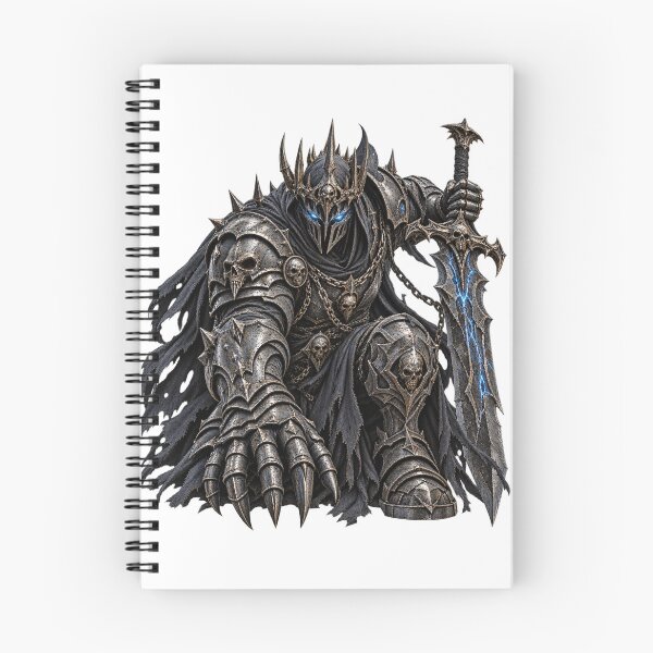 Item preview, Death Knight – Gothic Skull Armor Warrior designed and sold by SteelCoat Studio.