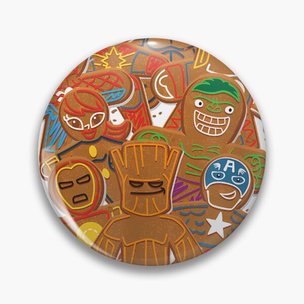 Item preview, Superhero Gingerbread Cookies Christmas  designed and sold by melanie8214.