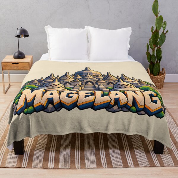 Item preview, Borobudur Temple Magelang Indonesia – Indonesian Landmark Illustration designed and sold by Leeded.