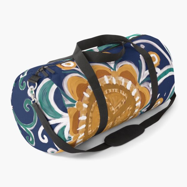 Item preview, Navy Floral Mandala Garden Pattern designed and sold by Fani*.