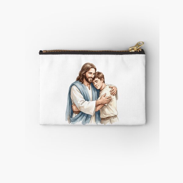 Item preview, Jesus Embracing Young Man Christian  designed and sold by stylishdzign.