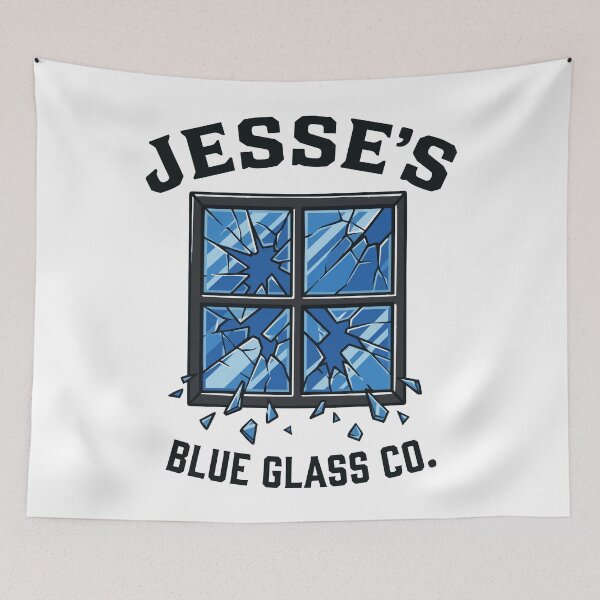 Item preview, Jesse's Blue Glass Co. designed and sold by Trippin-Tito's.