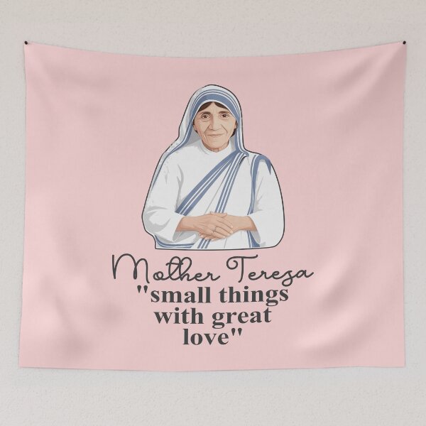 Item preview, Small things with great love | St. Teresa | Mother Teresa Quote designed and sold by Colorfulman.